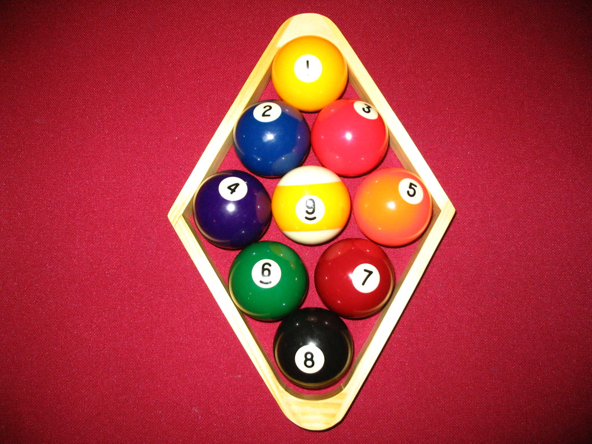 9-Ball Pool Racked
