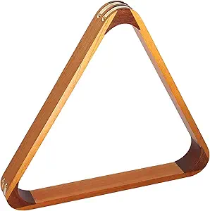 GSE Solid Wood Billiard 8-Ball Triangle Rack