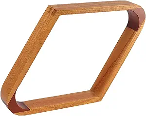 GSE Solid Wood 9-Ball Diamond Rack